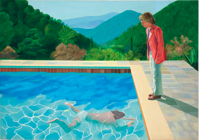 Portrait of an Artist (Pool with Two Figures), 1972